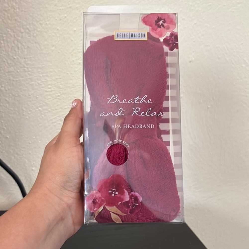 Belle Maison Pink Spa Headband